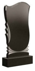 Модель памятника №88 вертикальный, современный, прямоугольный, женский